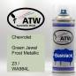 Preview: Chevrolet, Green Jewel Frost Metallic, 23 / WA984L: 400ml Sprühdose, von ATW Autoteile West.